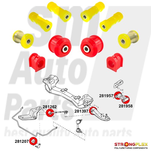 Kit silent blocs - kit, de