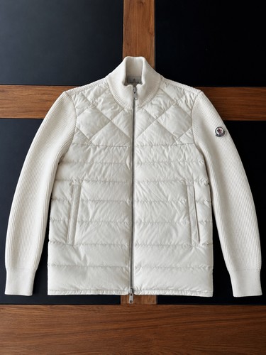 Cardigan zippé moncler - moncler, xl