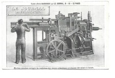 75  PARIS  ?  IMPRIMERIE  LE JOURNAL  MACHINE AUTOPLATE