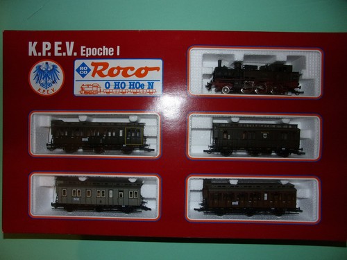 Roco coffret kpev - coffret, locomotive