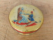 Ancienne boite ronde en fer