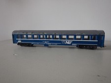 ANCIEN JOUET TRAIN FOBBI  VOITURE VOYAGEURS TEN TRANS EURO NUIT