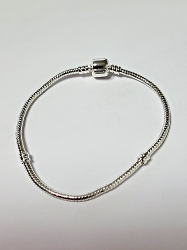 Bracelet maille serpent argent - bracelet,