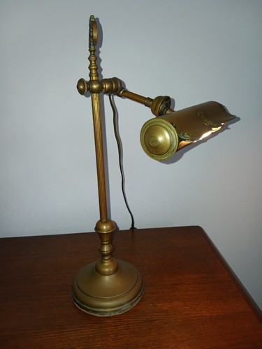 Lampe notaire ancienne - de, en