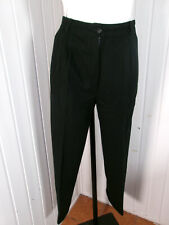 Vintage Pantalon laine noir