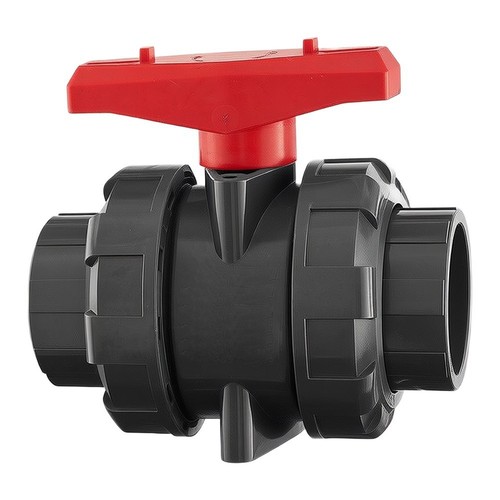 Vanne bille pvc double - bille,