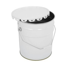 Pot de peinture métallique