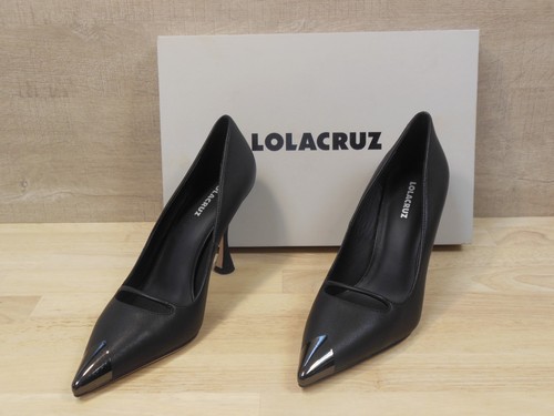 Escarpins cuir noir - en,