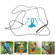  Harnais Pour Perroquet D'oiseau Accessoire Laisse D'entraînement Des Oiseaux