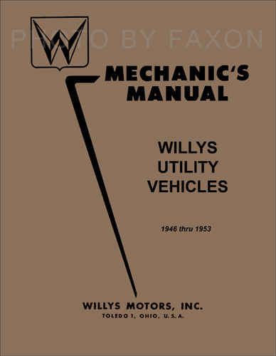 Manuel réparation willys - réparation,