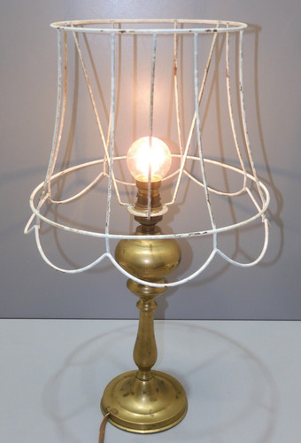 Lampe poser ancienne - a,