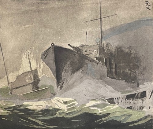 Hms ariel mars 1915 coule - en,