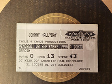 Johnny Hallyday / Billet de