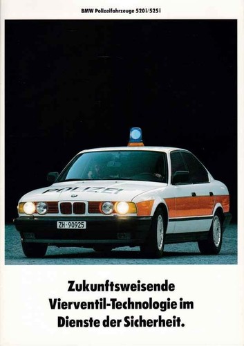 Catalogue brochure bmw 520i - catalogue, /