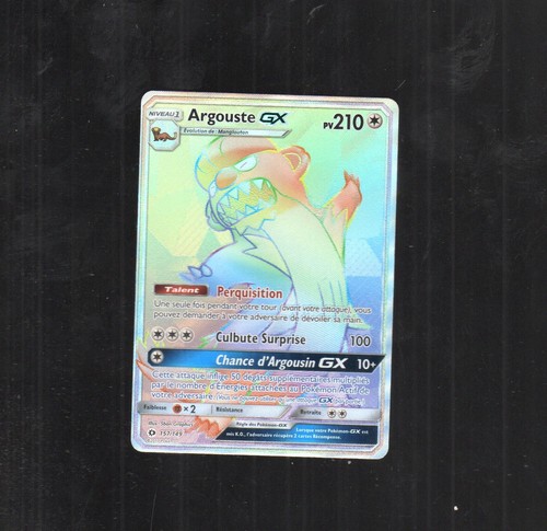 Carte pokémon argouste gx - ,