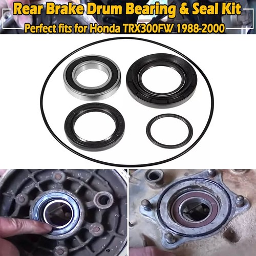 Rear brake drum bearing seal - drum,
