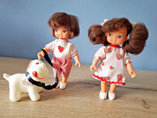 RARE Famille Glady -chien avec sa laisse et enfants 1987 vintage - Delavennat