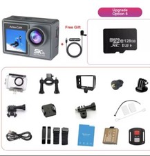 5K Action Camera 4K60FPS Dual