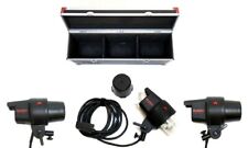 Multiblitz 3x  torches BL-41 Studio 12000 + Valise de transport
