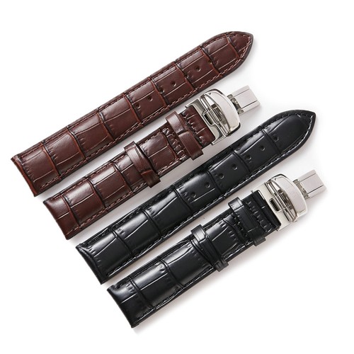 Bracelet montre cuir - bracelet,