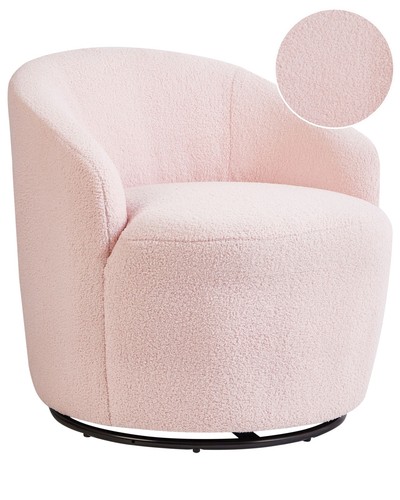 Fauteuil glam pivotant dossier - fauteuil,