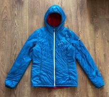ORTOVOX Swiss Wool Inside+ Veste à capuche femme taille L bleu extérieur