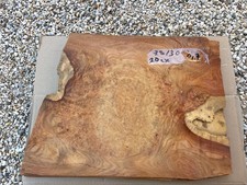 LOT DE 6 PLACAGES  DE LOUPE D'ORME