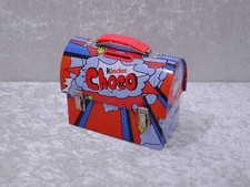 Kinder Choco Design Boîte Métallique Tirelire - Vintage - Publicité
