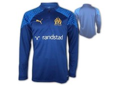 Olympique Marseille 1/4 Zip Training Top Puma OM Training Jersey Shirt M-XXL