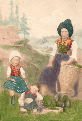Cdv 1870 tyrolien - 1870, costume