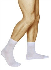 Chaussette fine homme COTON 100% blanche noire gris clair rouge 39-46, VITSOCKS