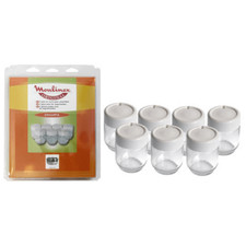 LOT DE 7 POTS YAOURTIERE