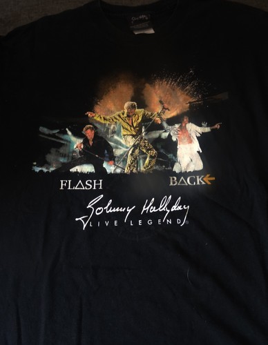 Shirt johnny hallyday - t,