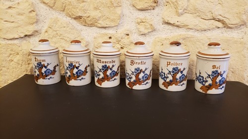Ensemble pots épices - pots,