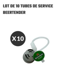 10  TUBES DE SERVICE TIREUSE BEERTENDER machine pompe fut biere Heineken SEB