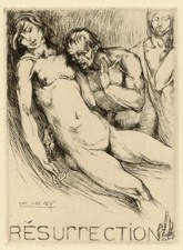 LUC LAFNET eau-forte originale