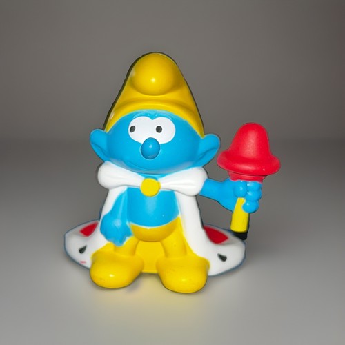 Figurine schtroumpf smurf mac - figurine,