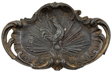 09/25 (CBR47) : SOUVENIR militaire CENDRIER VIDE POCHES GUERRE 1914 1918 WW1