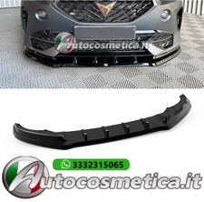 SPOILER CUPRA FORMENTOR 2020-2024 SPLITTER LAME AVANT NOIR BRILLANT ACCESSOIRES