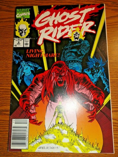 Ghost rider vol 8 newsstand - ghost, 3