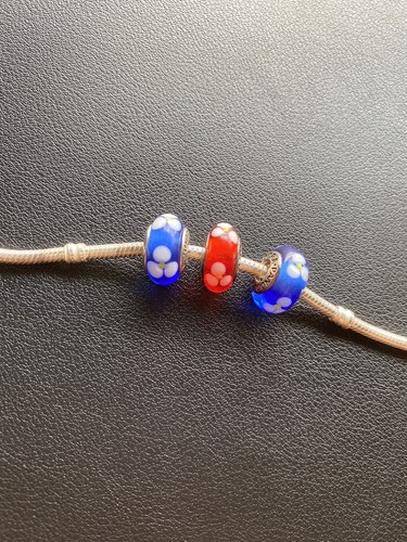 Pandora murano glass blue - glass, and
