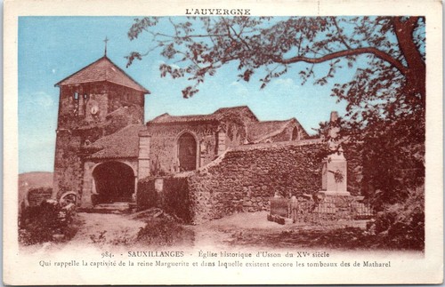 Sauxillanges carte postale - sauxillanges,