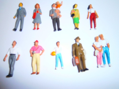 Lot figurines echelle - , 12