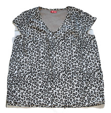 Haut imprimé léopard TISSAÏA - Taille L