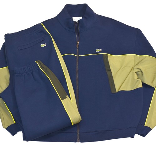 Lacoste tracksuit pique zip - lacoste,