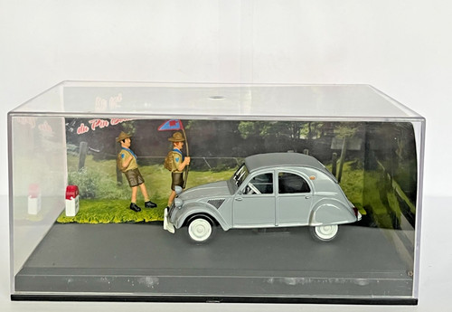 Diorama citroen les - cv,