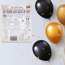 80 Decoration Anniversaire