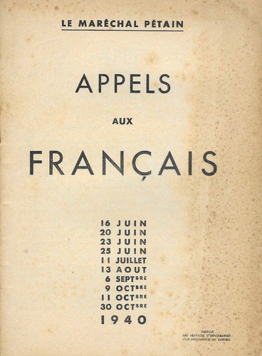 Appels aux français - appels,