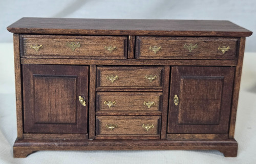 Chippendale dollhouse mini - dollhouse,