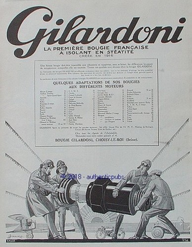 Publicite gilardoni - publicite,
